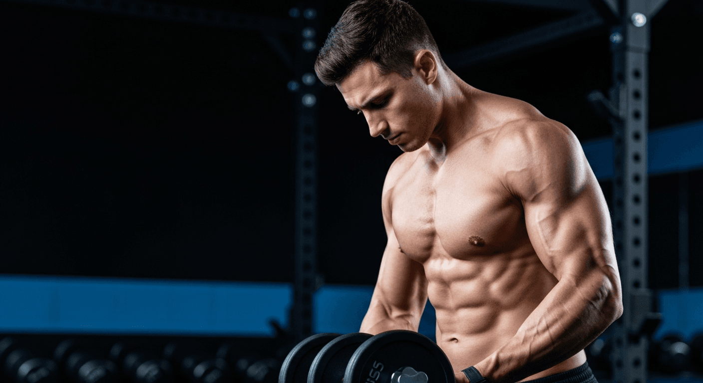 30-Minute Dumbbell Workout for Men at Home