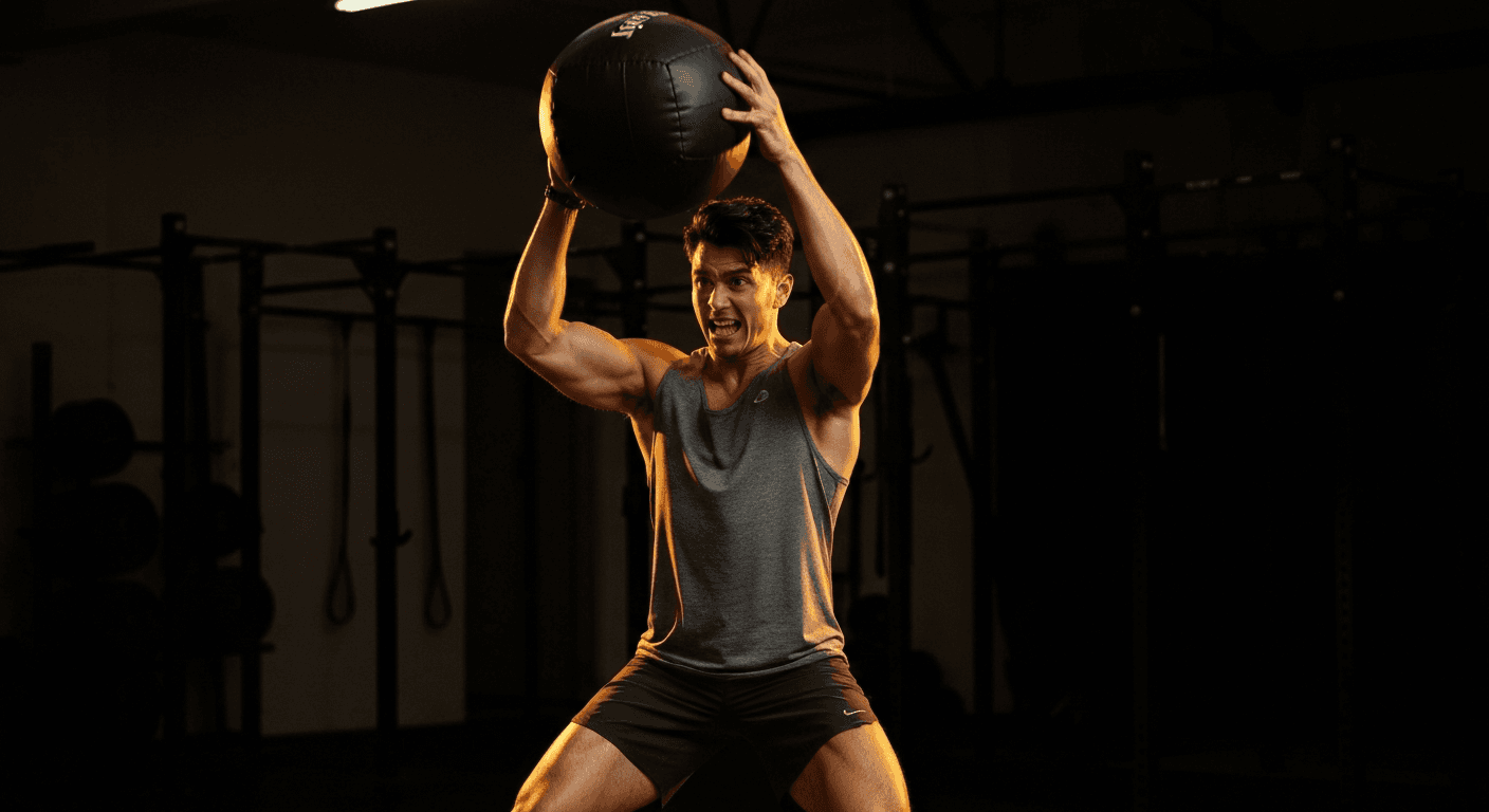 30-Minute Medicine Ball Workout for Functional Strength