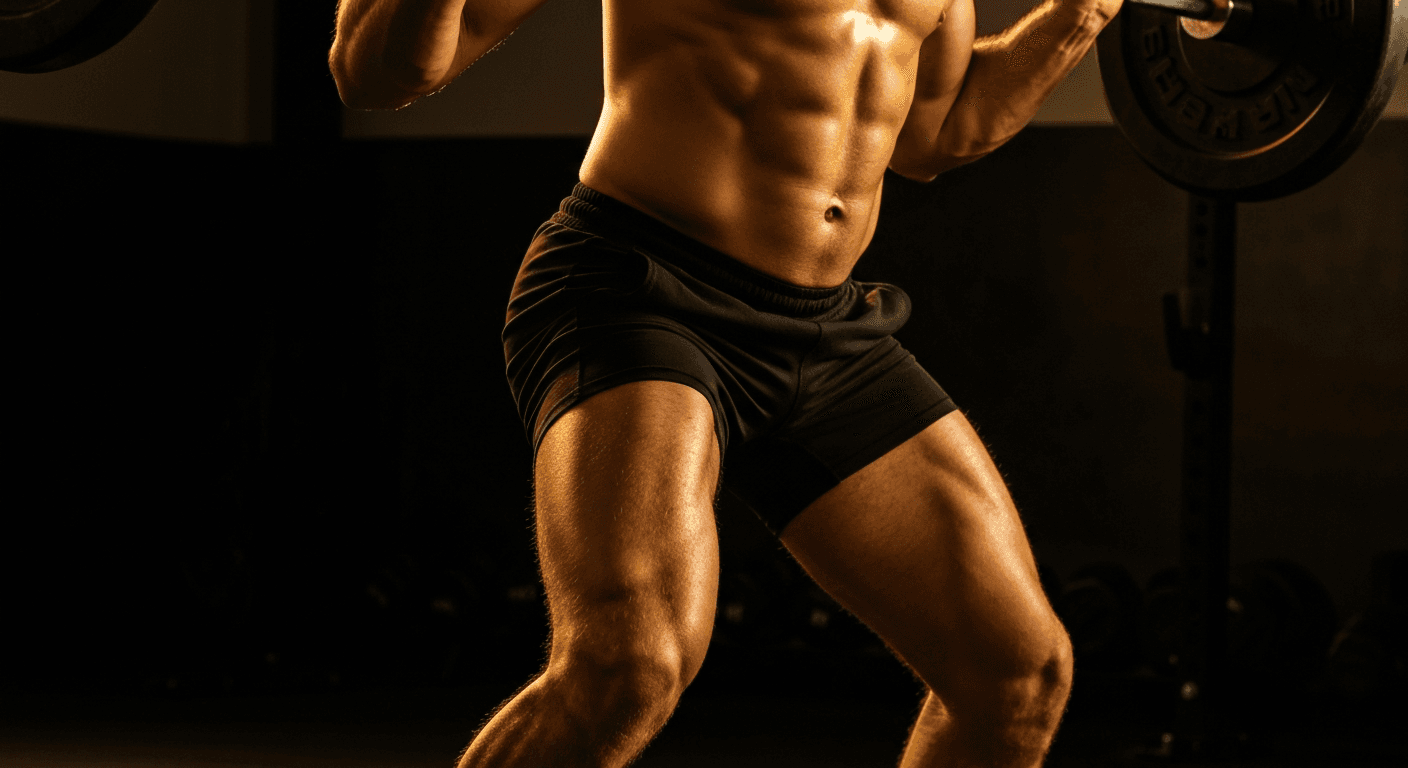 60-Minute Leg Day Workout Using Machines and Free Weights