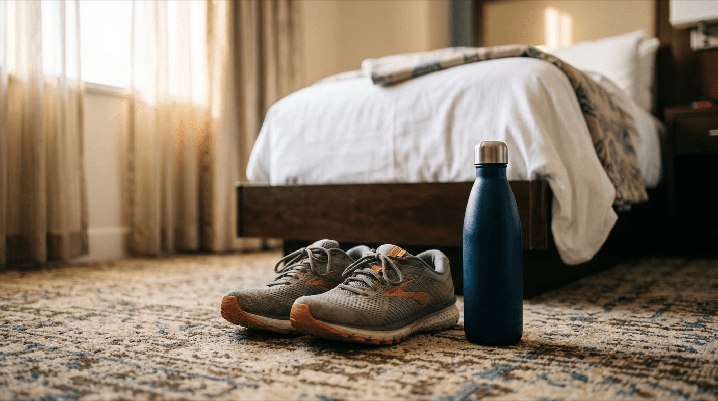 Hotel Room Travel Workout