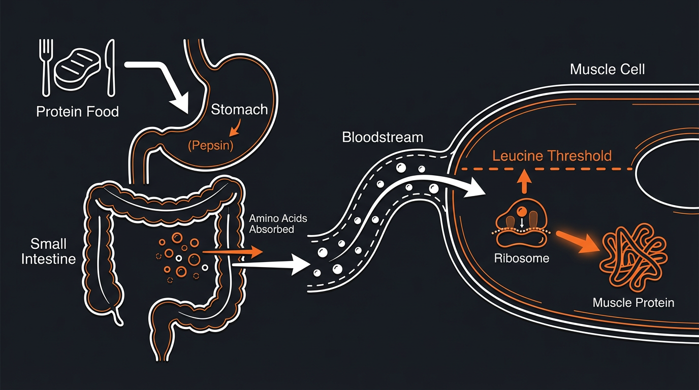 Diagram illustrating key concepts from Best Protein Powders for Weight Loss: Top 10 Products Reviewed