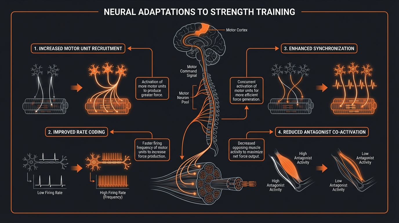 Diagram illustrating key concepts from How to Combine Strength Training with Other Fitness Disciplines