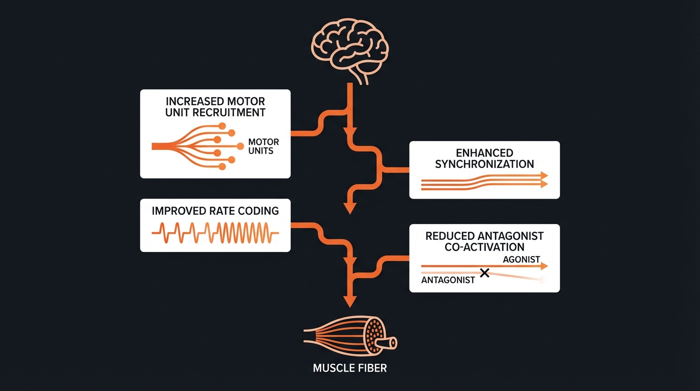 Diagram illustrating key concepts from The Psychology of Strength Training: Building Mental Toughness