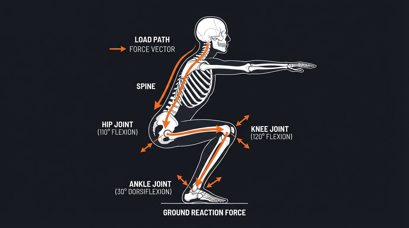Diagram illustrating key concepts from Top 20 Compound Exercises for Building Mass