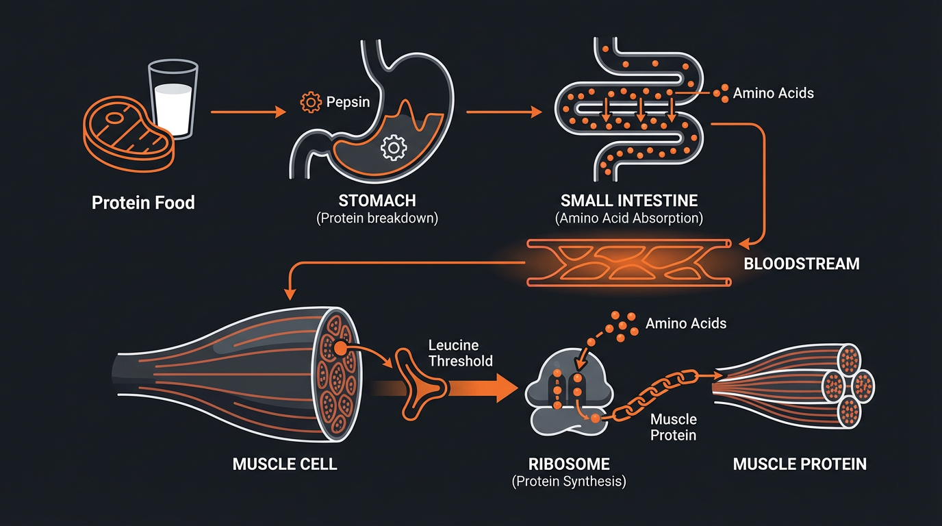 Diagram illustrating key concepts from Whey Protein Isolate vs. Concentrate: Differences, Benefits, and Uses