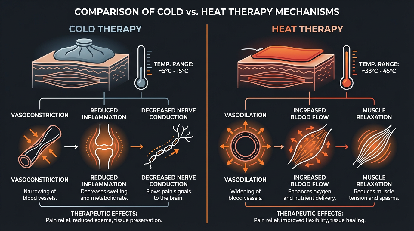 Diagram illustrating key concepts from Winter Recovery Protocols: Optimizing Post-Workout Recovery in Cold Weather